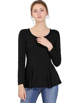 トップス Acka. peplum loose sweat black 61Td49+SJKL._SY350_QL65_.jpg